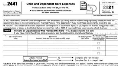 2441 Form 2025 - 2026