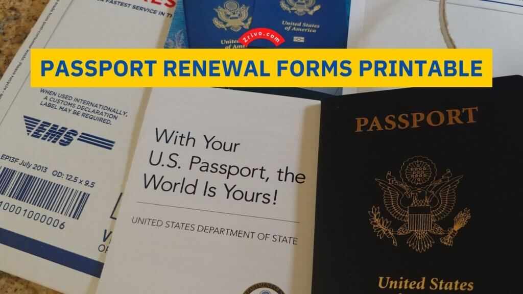 Passport Renewal Forms Printable 2025 passport-renewal-forms-printable-2025