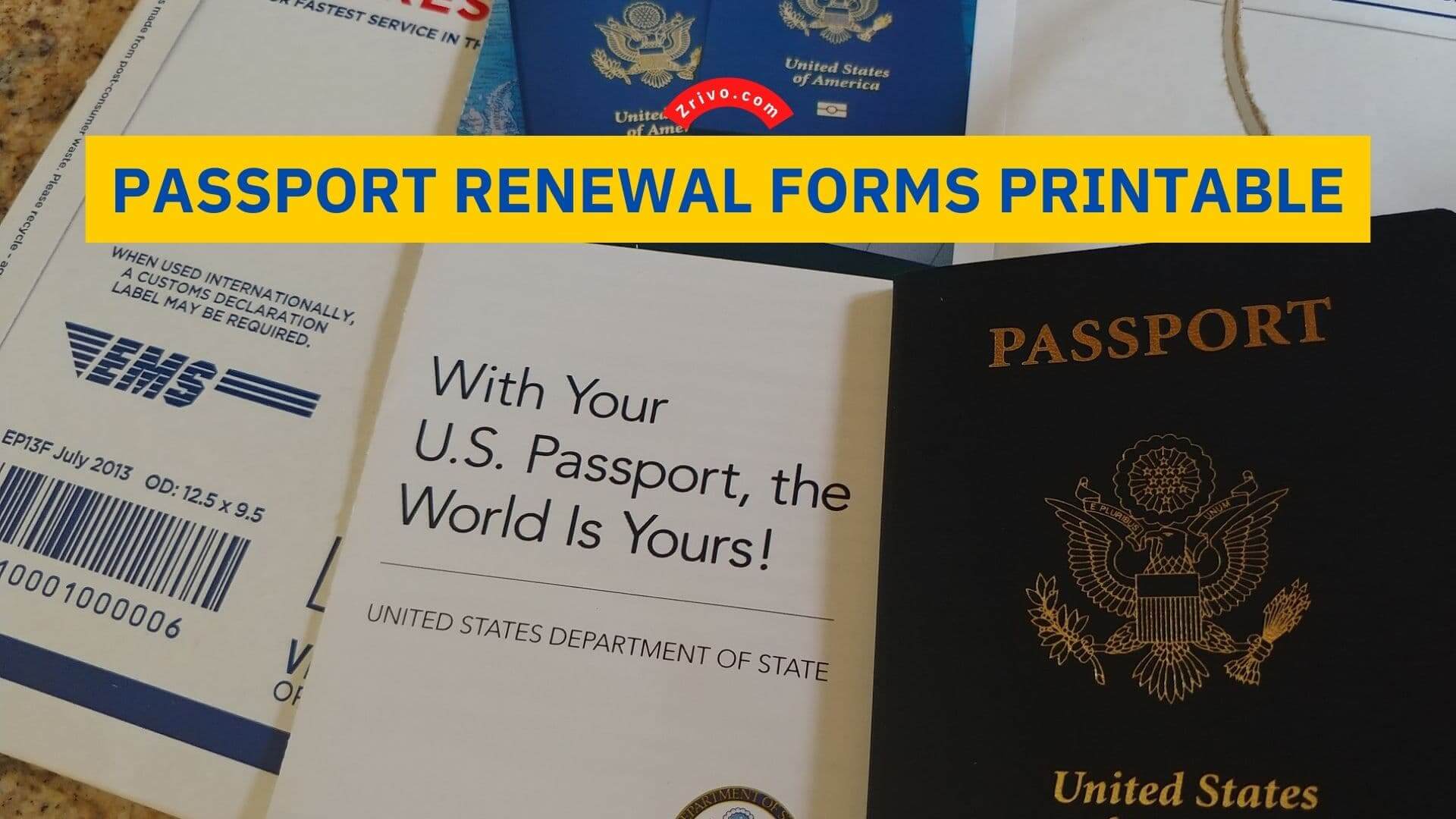 Passport Renewal Forms Printable Passport Renewal Forms Printable