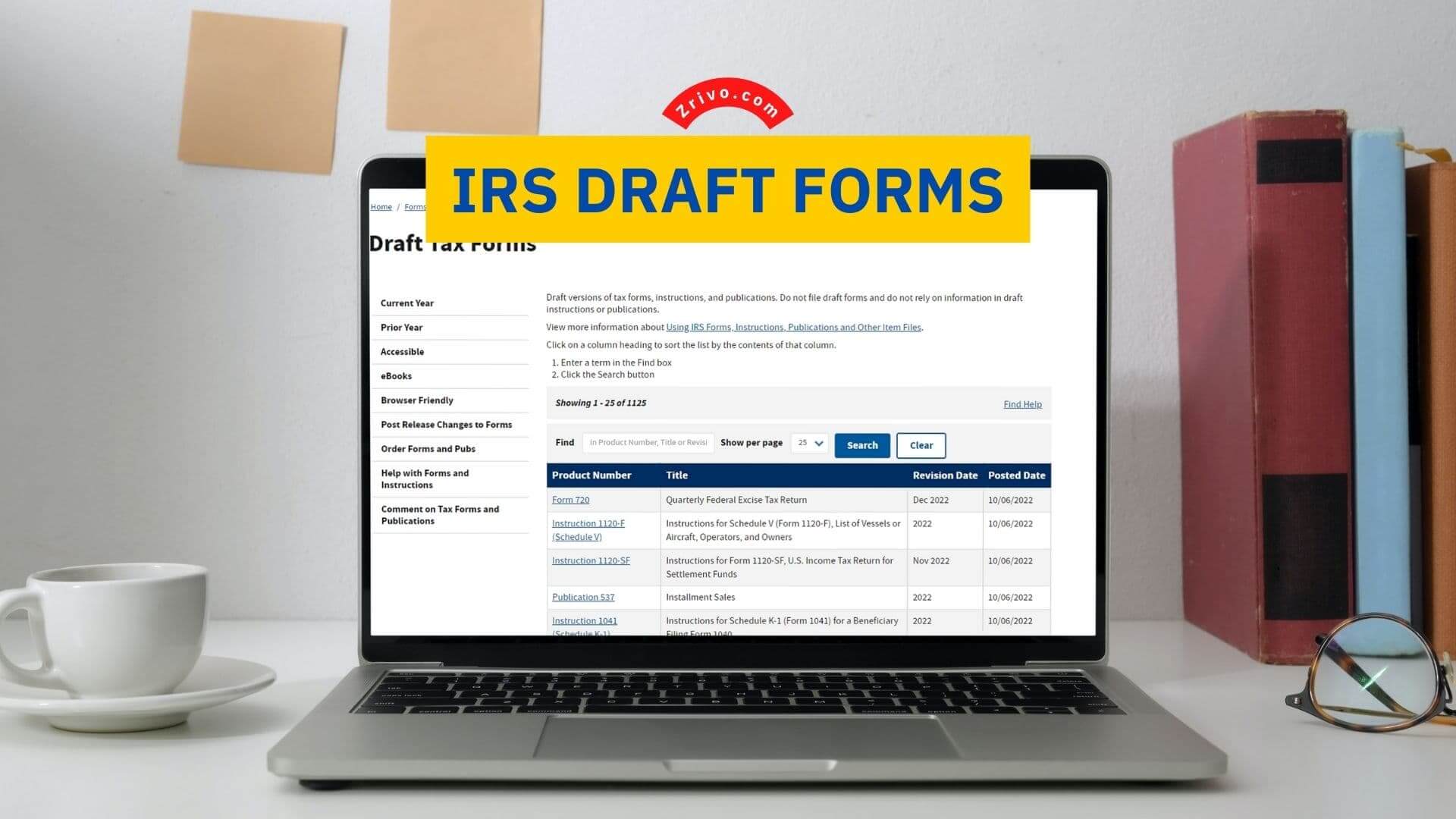 IRS Draft Forms IRS Draft Forms