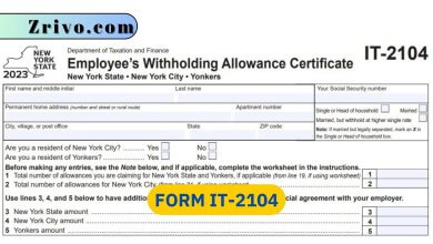 Form IT-2104 2024 - 2025