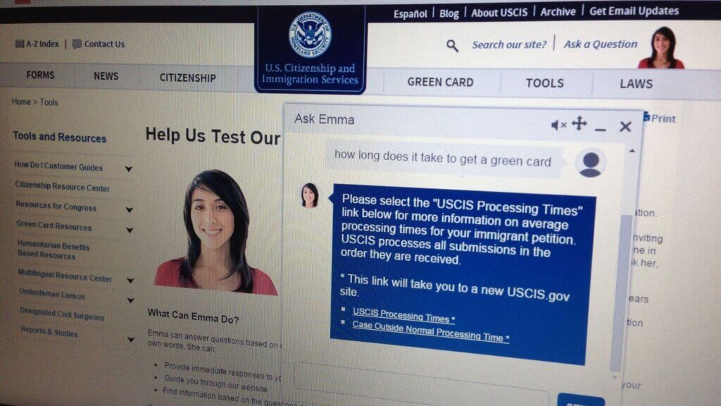 USCIS Emma 1 Emma Features