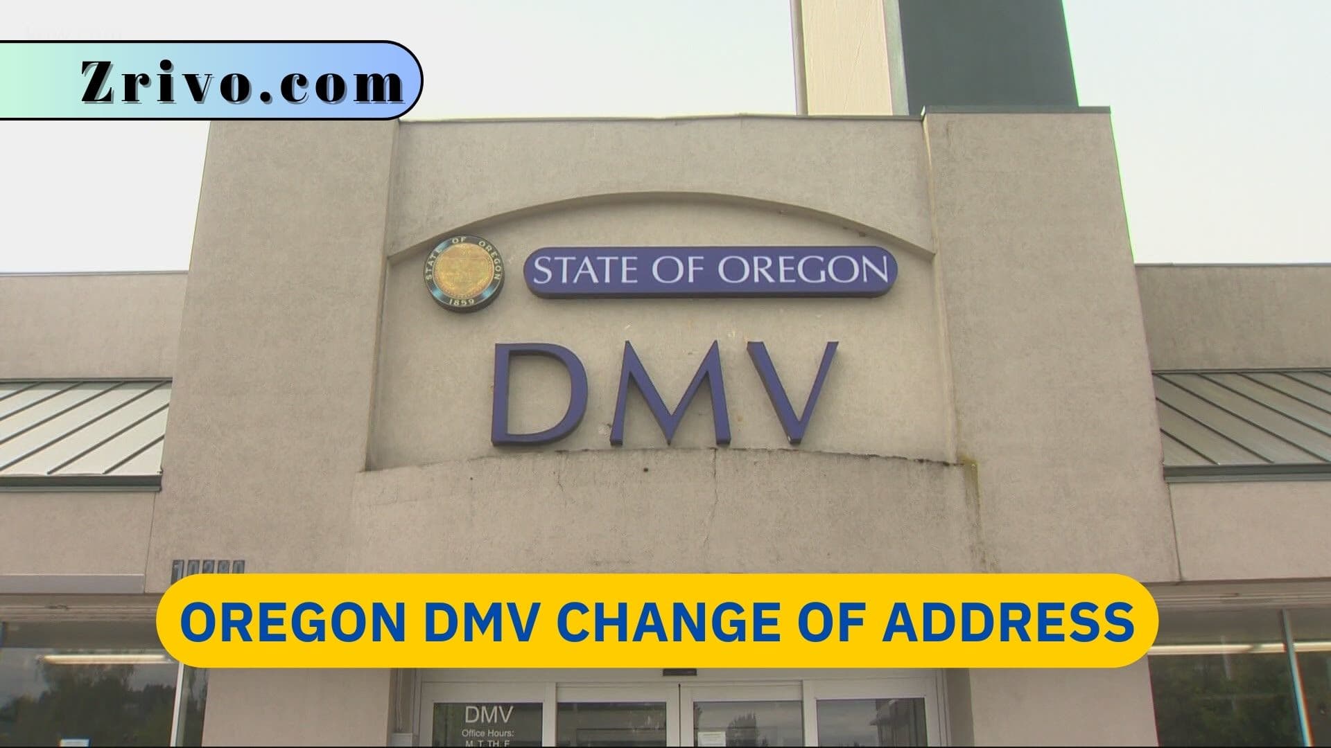 Oregon DMV Change of Address Oregon DMV Change of Address