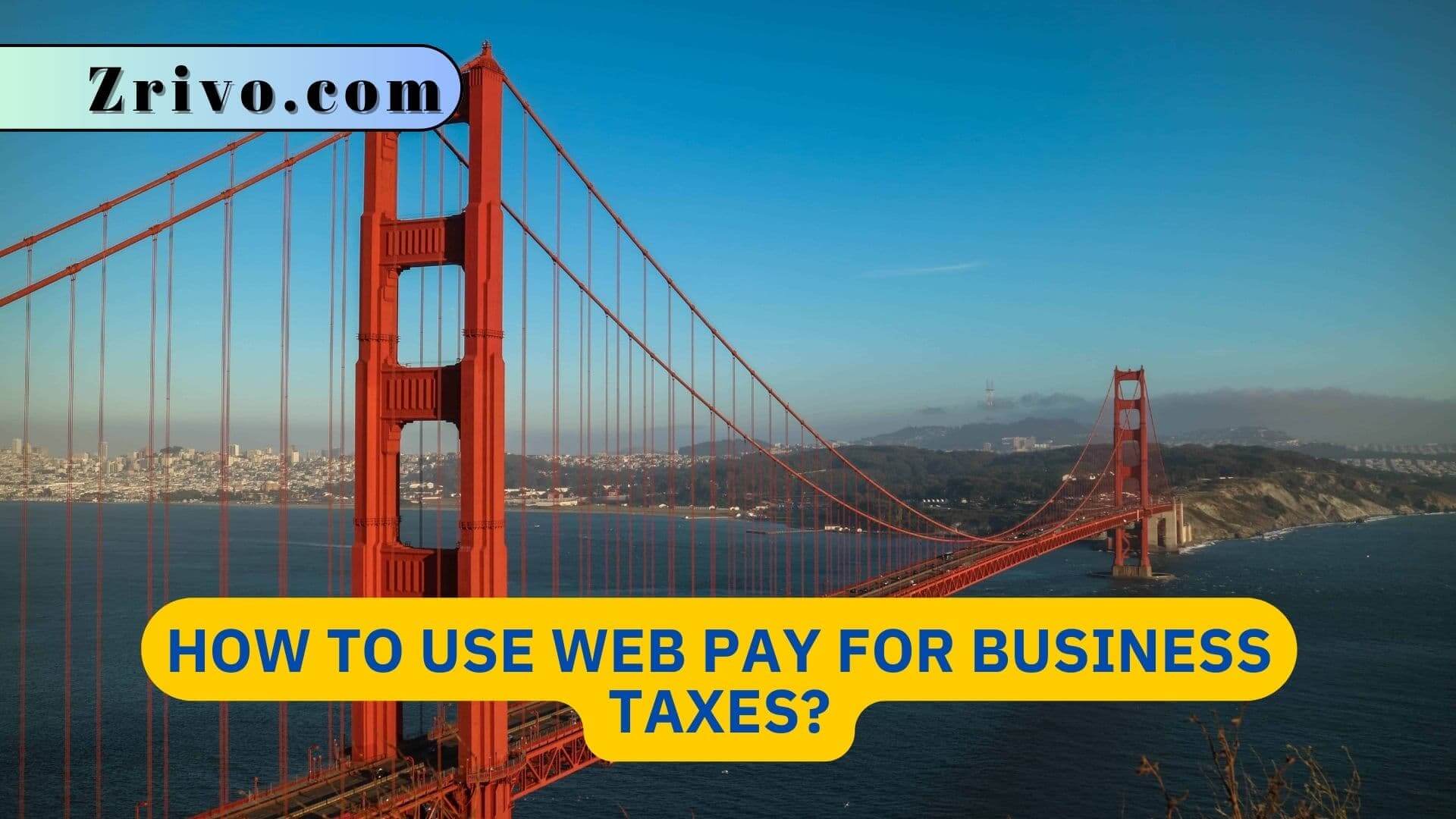 How to Use Web Pay for Business Taxes? How to Use Web Pay for Business Taxes