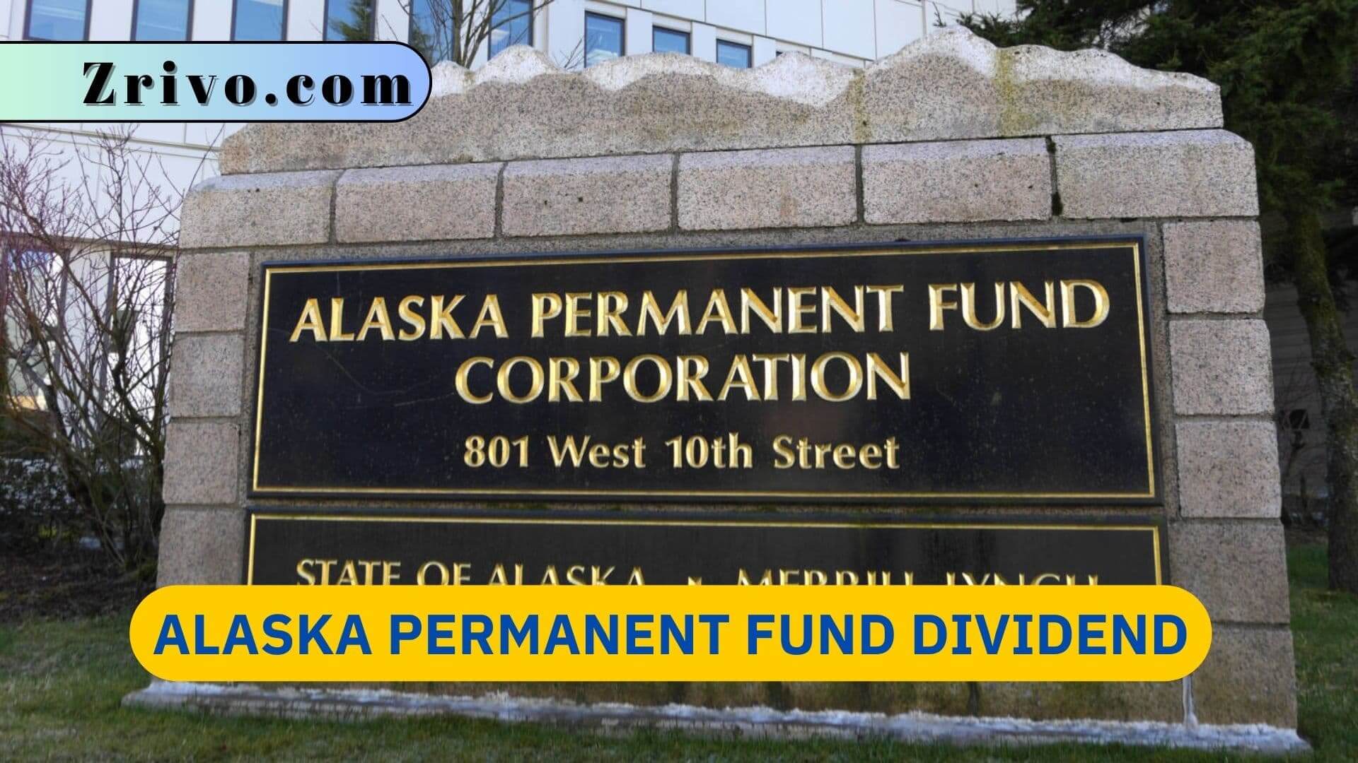 Alaska Permanent Fund Dividend Alaska Permanent Fund Dividend