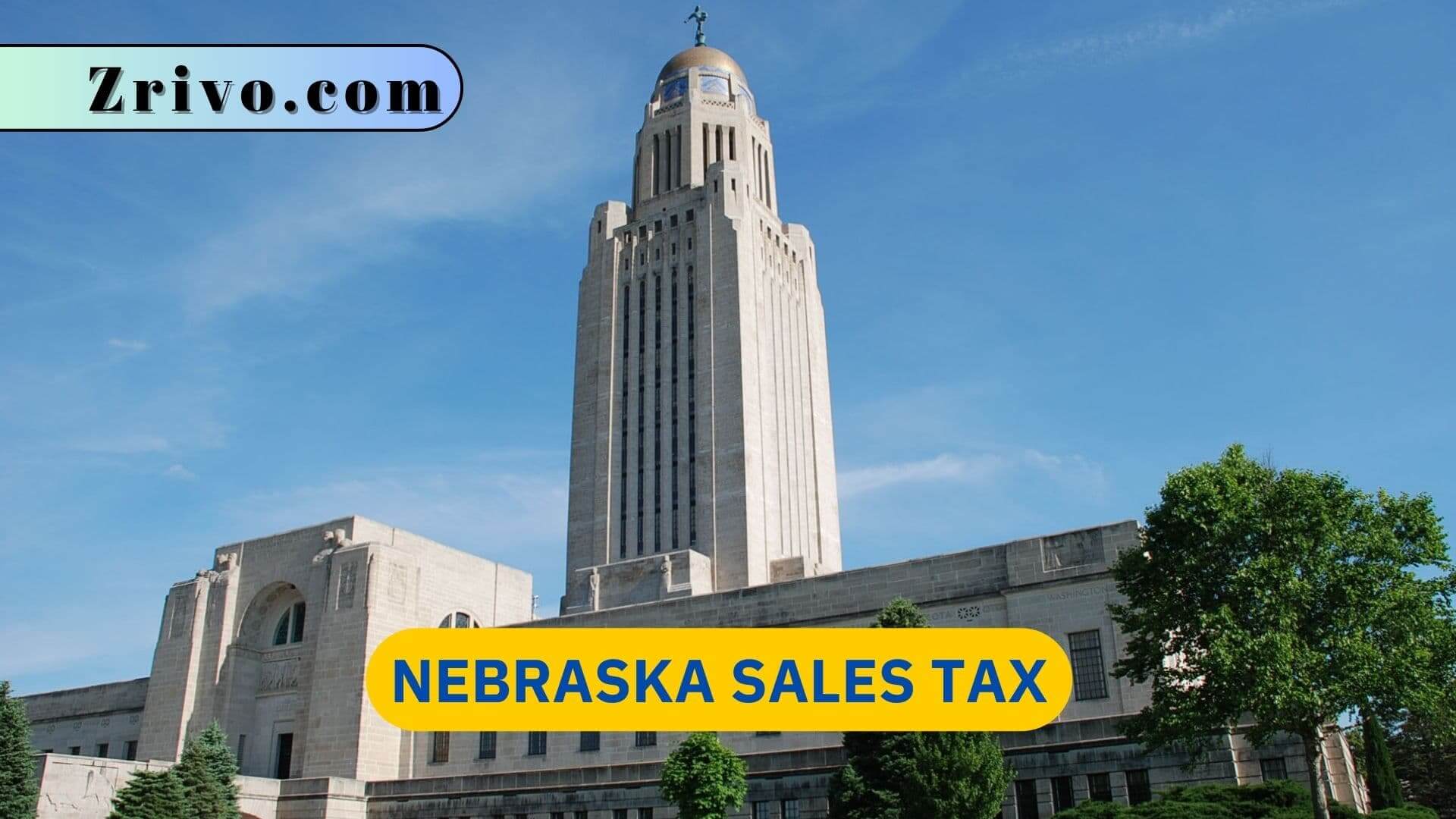 Nebraska Sales Tax Nebraska Sales Tax
